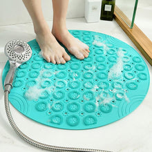 Load image into Gallery viewer, Round Non Slip Shower Mat