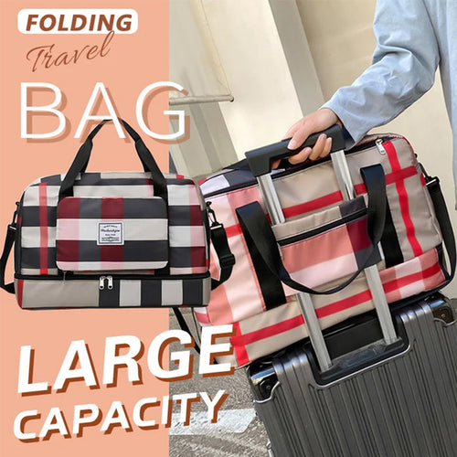 Foldable Dry/Wet Separation Travel Bag