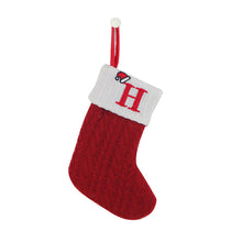 Load image into Gallery viewer, Christmas Letter Knit Stocking