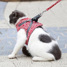 Load image into Gallery viewer, Cat Vest Harness and Leash Set to Outdoor Walking