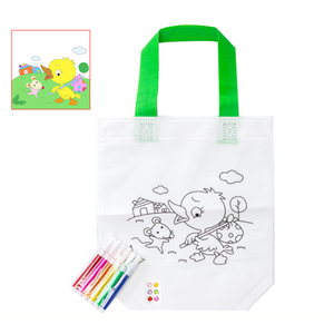 DIY Painting Non-Woven Bag for Children