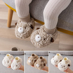 Baby Cartoon Plush Cotton Toddler Shoes