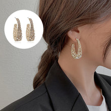 Load image into Gallery viewer, Fashionable Rhinestone Earrings