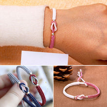 Load image into Gallery viewer, Linked Together Handmade Braided Bracelet