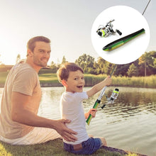 Load image into Gallery viewer, Mini Fish-shaped Portable Fishing Rod Kit