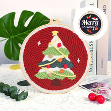 Load image into Gallery viewer, Christmas Embroidery Kit