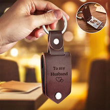 Load image into Gallery viewer, Leather Keychain