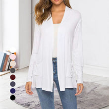 Load image into Gallery viewer, Women&#39;s Casual Lightweight Open Front Long Sleeve Cardigans