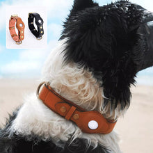 Load image into Gallery viewer, Leather Airtag Collar