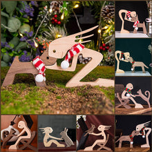 Load image into Gallery viewer, Gift For Pet Lovers - Wood Sculpture Table Ornaments - The Love Between You And Your Fur-Friend