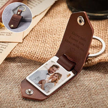 Load image into Gallery viewer, Leather Keychain