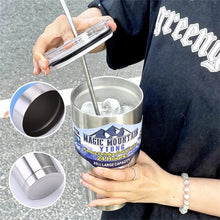 Load image into Gallery viewer, Car Cup 304 Stainless Steel Thermos Flask