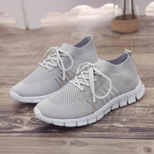 Load image into Gallery viewer, Women Walking Mesh Lace Up Casual Breathable Sneakers