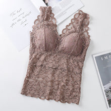 Load image into Gallery viewer, Lace Vest With Breast Pads