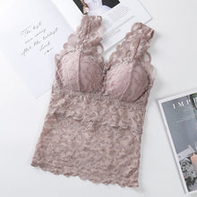 Load image into Gallery viewer, Lace Vest With Breast Pads