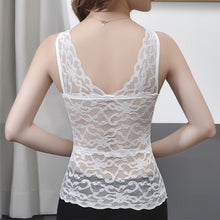 Load image into Gallery viewer, Lace Vest With Breast Pads