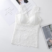 Load image into Gallery viewer, Lace Vest With Breast Pads