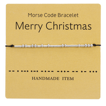 Load image into Gallery viewer, Morse Code Couple Bracelet