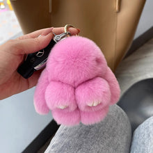 Load image into Gallery viewer, Handmade Soft Bunny PomPom Charms（Boxed Edition）