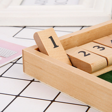 Load image into Gallery viewer, Shut The Box Game - Fun Table Math Game for Adults &amp; Kids