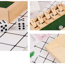 Load image into Gallery viewer, Shut The Box Game - Fun Table Math Game for Adults &amp; Kids