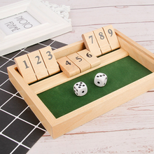 Load image into Gallery viewer, Shut The Box Game - Fun Table Math Game for Adults &amp; Kids