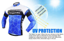 Load image into Gallery viewer, Summer wicking long-sleeved cycling suit