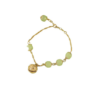 Hetian Jade Bell Bracelet