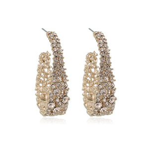 Fashionable Rhinestone Earrings