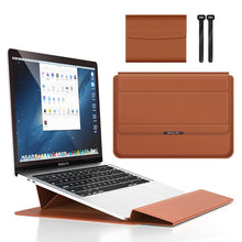 Load image into Gallery viewer, 💻New Year Sale - 50% OFF💻Laptop Sleeve Case Leather Case with Adjustable Stand