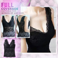 Load image into Gallery viewer, Lace Vest With Breast Pads