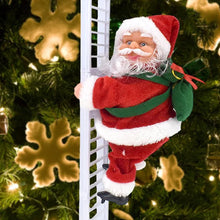 Load image into Gallery viewer, 🎅Electric Chimney Climbing Santa Claus Musical Toys🎄