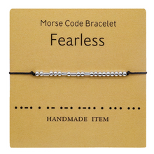 Load image into Gallery viewer, Morse Code Couple Bracelet