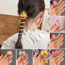 Load image into Gallery viewer, Colorful Telephone Line Hair Bands