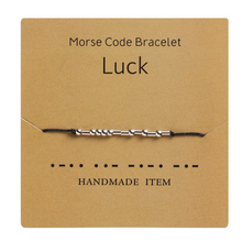 Load image into Gallery viewer, Morse Code Couple Bracelet