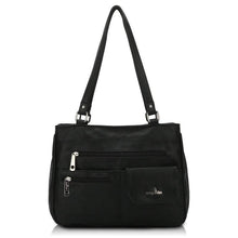 Load image into Gallery viewer, Multifunctional Crossbody Bag Three Compartments Handbag