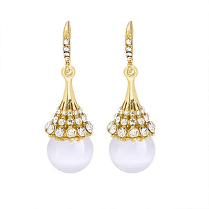 Fashion Opal Pearl Earrings