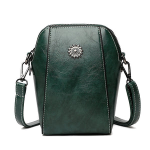 Mini Crossbody Bag in Soft Leather