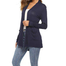 Load image into Gallery viewer, Women&#39;s Casual Lightweight Open Front Long Sleeve Cardigans