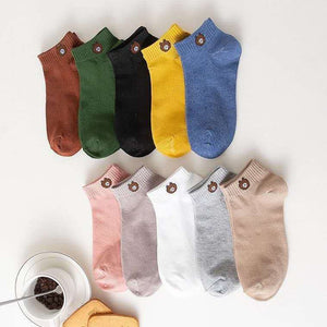 Fresh Stripe Socks(5 PAIRS)