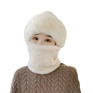 Mask Scarf One Piece Hat